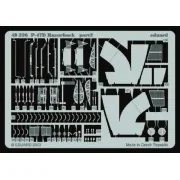 P-47D Razorback für Tamiya Bausatz - Eduard Accessories 49226