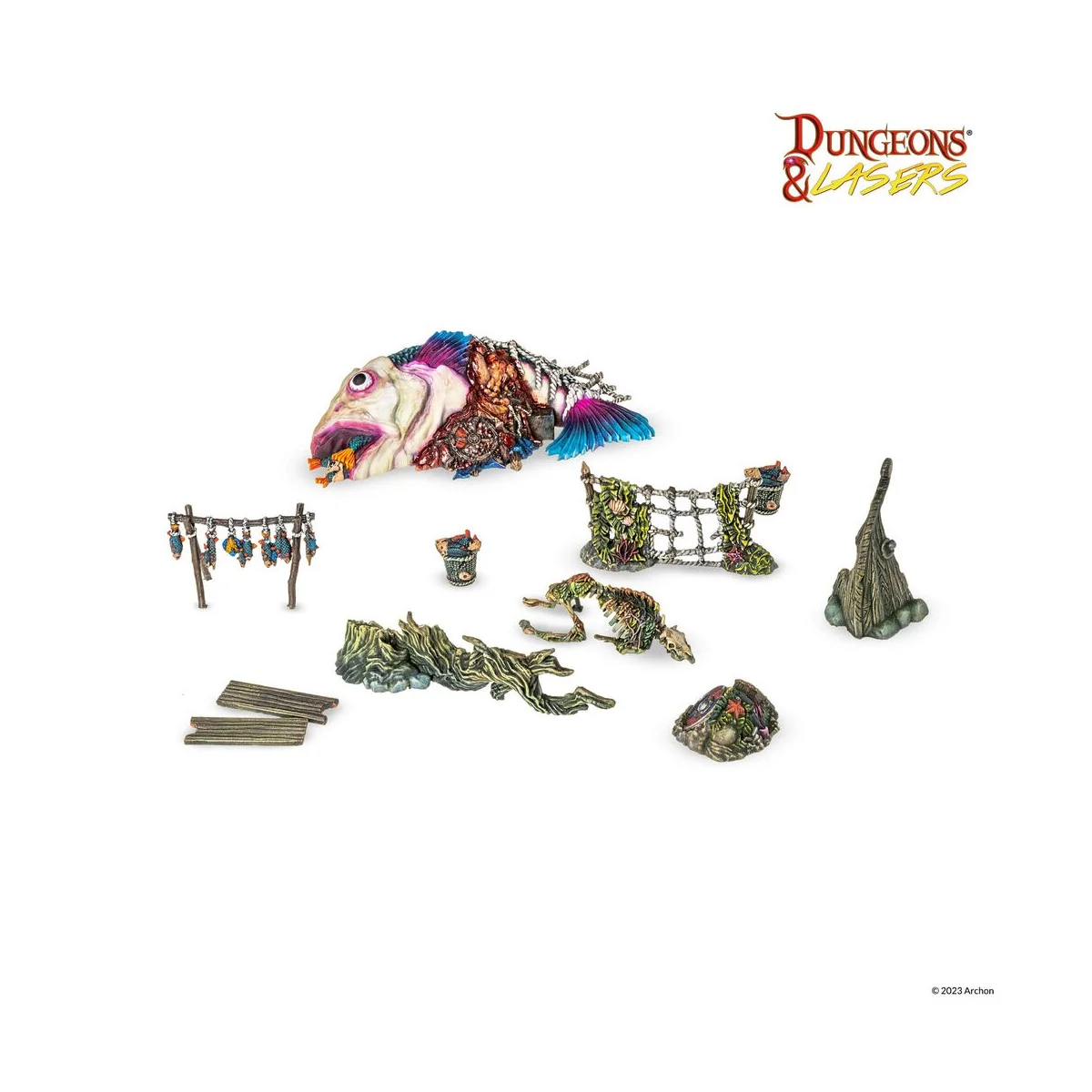 Dungeons & Lasers Starter Set: SWAMPS OF DOOM - Archon Studio DNL0064