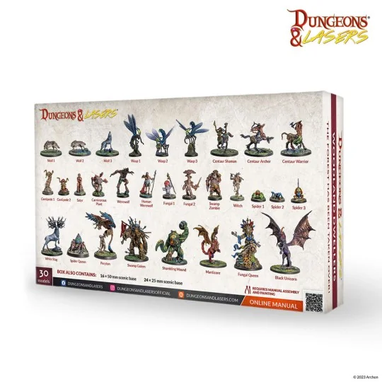 Dungeons & Lasers Miniatures: WOODLAND DWELLERS - Archon Studio DNL...