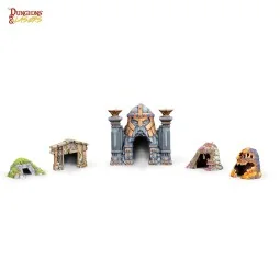 Dungeons & Lasers Expansion Set: ENTRANCES PACK - Archon Studio DNL...