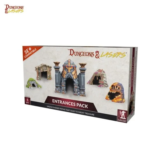 Dungeons & Lasers Expansion Set: ENTRANCES PACK - Archon Studio DNL...