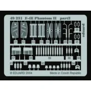 F-4E Phantom II für Hasegawa Bausatz - Eduard Accessories 49231