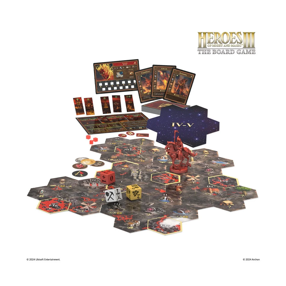 Heroes of Might and Magic III: The Board Game Inferno Expansion (ES...