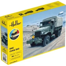 STARTER KIT GMC CCKW 353, 1/35 - Heller 57121