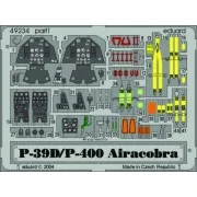 P-39D/P-400 Airacobra für Eduard Bausatz, 1/48 - Eduard Accessories...