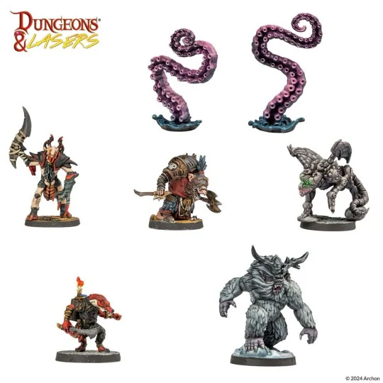 Dungeons & Lasers DEUSLAIR: DECEPTIVE ENCOUNTERS - Archon Studio DN...
