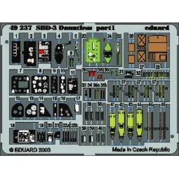 SBD-3 Dauntless für Hasegawa Bausatz - Eduard Accessories 49237