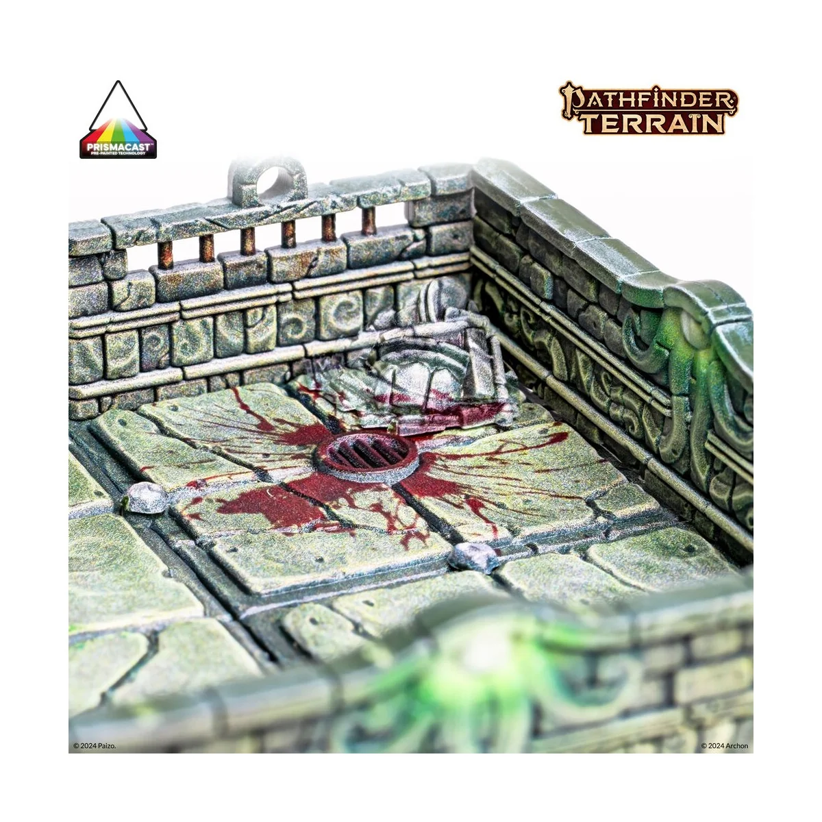 Dungeons & Lasers PATHFINDER TERRAIN: ABOMINATION VAULTS Pre-painte...