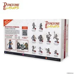 Dungeons & Lasers Miniatures: BEASTKIN HYBRIDS: PLAYABLE CHARACTERS... 2