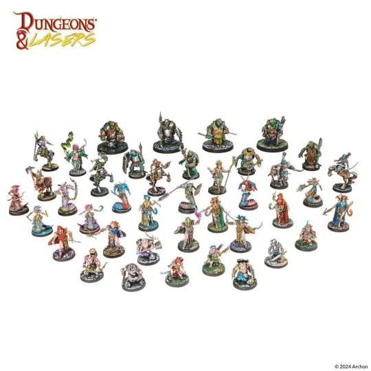 Dungeons & Lasers Miniatures: BEASTKIN HYBRIDS: PLAYABLE CHARACTERS...