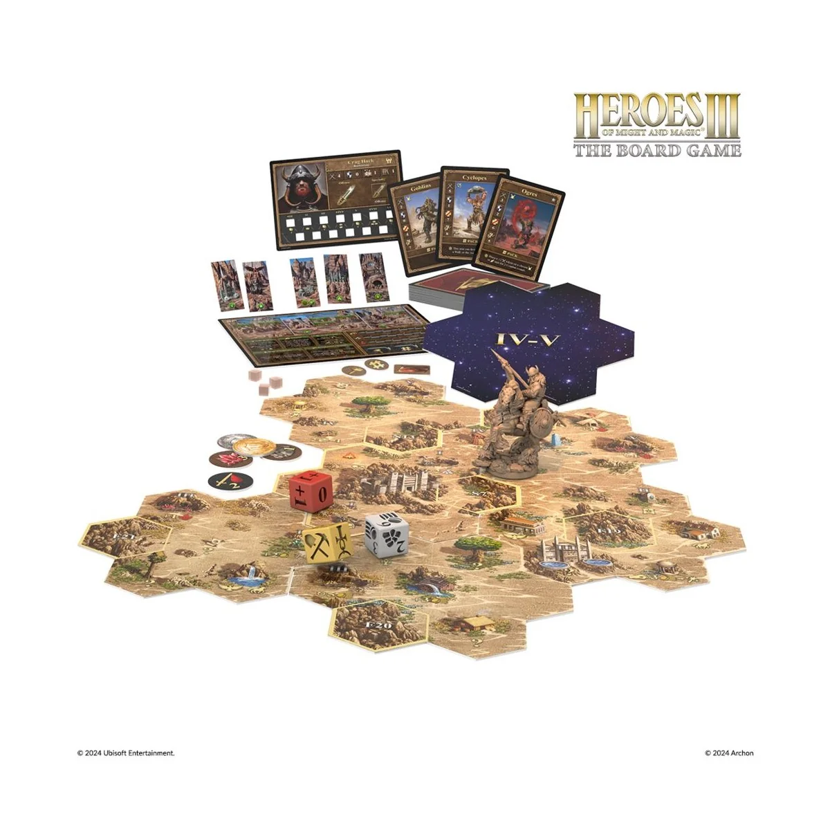 Heroes of Might and Magic III: The Board Game Stronghold Expansion ...