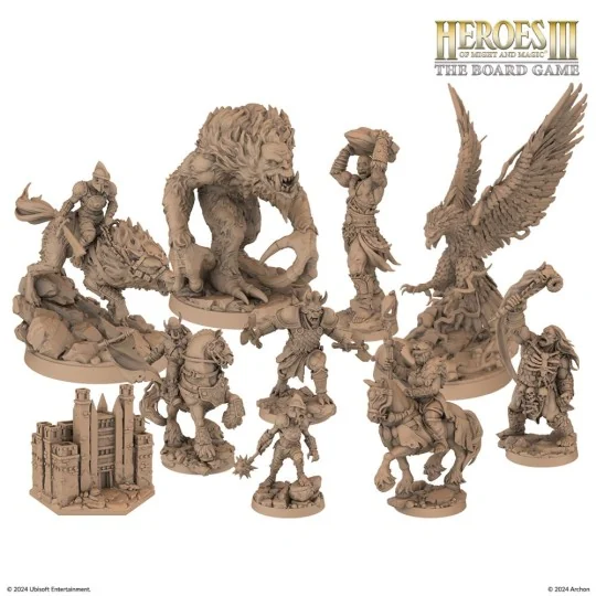 Heroes of Might and Magic III: The Board Game Stronghold Expansion ...