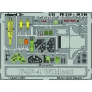F4F-4 Wildcat für Tamiya Bausatz, 1/48 - Eduard Accessories 49246