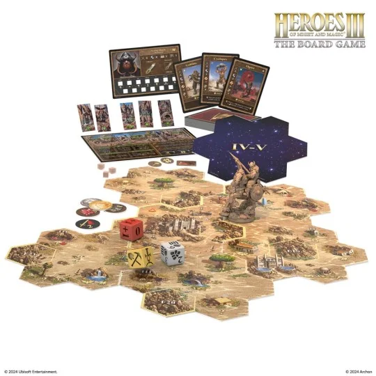Heroes of Might and Magic III: The Board Game Stronghold Expansion ...