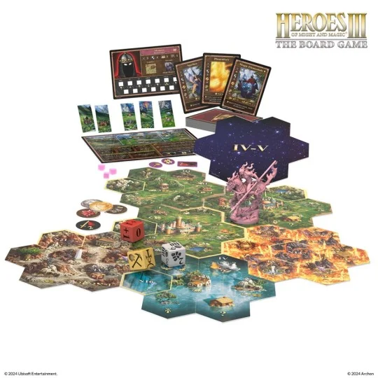 Heroes of Might and Magic III: The Board Game Conflux Expansion (PL...