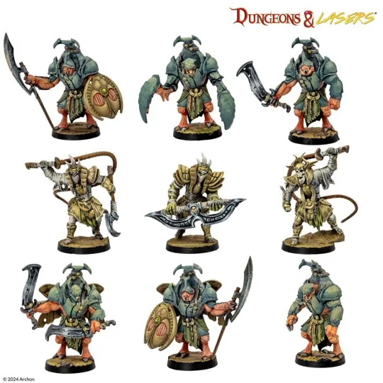 Dungeons & Lasers Miniatures: WHITE EYES DUNES - Archon Studio DNL0102