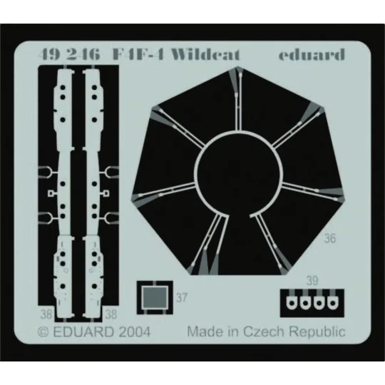 F4F-4 Wildcat für Tamiya Bausatz, 1/48 - Eduard Accessories 49246