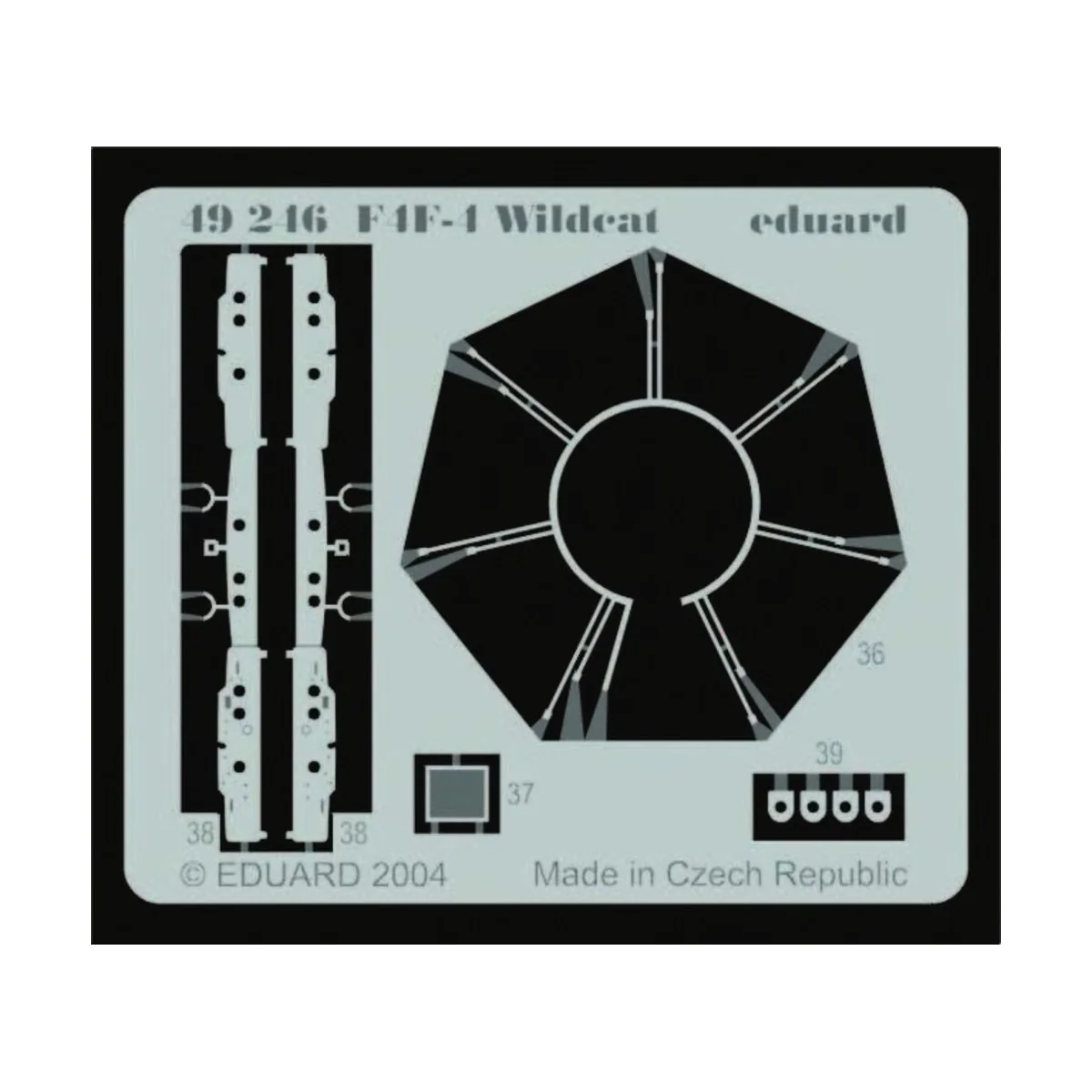 F4F-4 Wildcat für Tamiya Bausatz, 1/48 - Eduard Accessories 49246