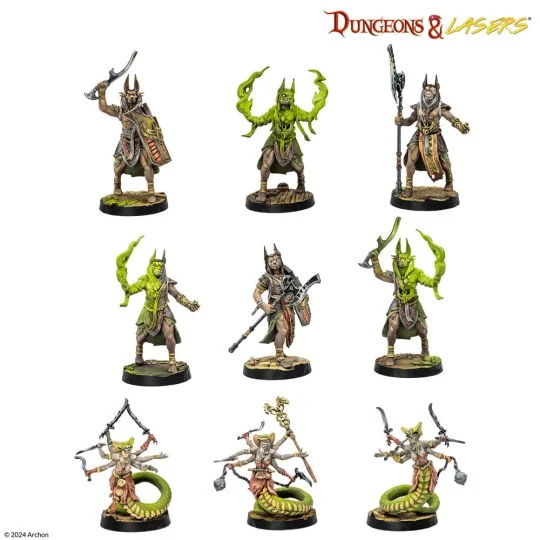 Dungeons & Lasers Miniatures: WHITE EYES DUNES - Archon Studio DNL0102