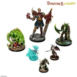 Dungeons & Lasers Miniatures: VICTIMS OF INSANITY - Archon Studio D... 2
