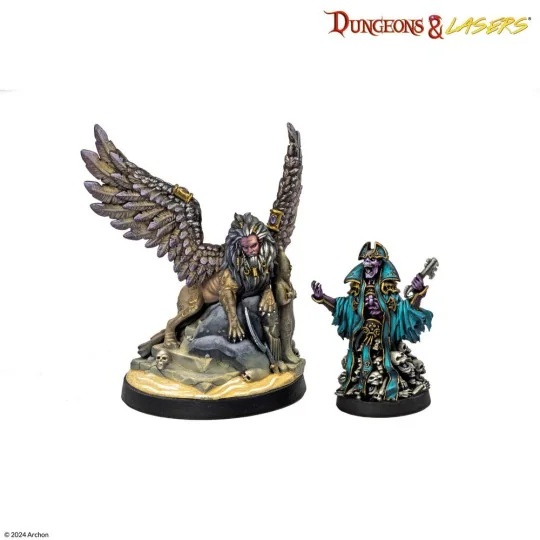 Dungeons & Lasers Miniatures: WHITE EYES DUNES - Archon Studio DNL0102