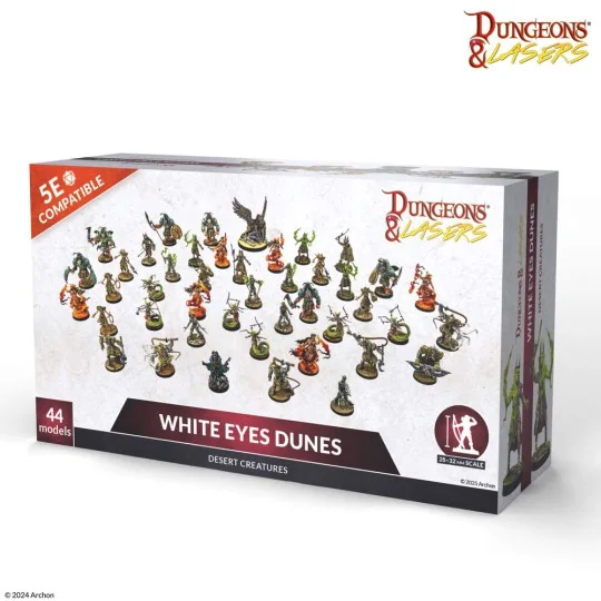 Dungeons & Lasers Miniatures: WHITE EYES DUNES - Archon Studio DNL0102