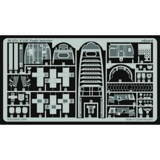 F-15C Eagle Interior Set - Eduard Accessories 49274
