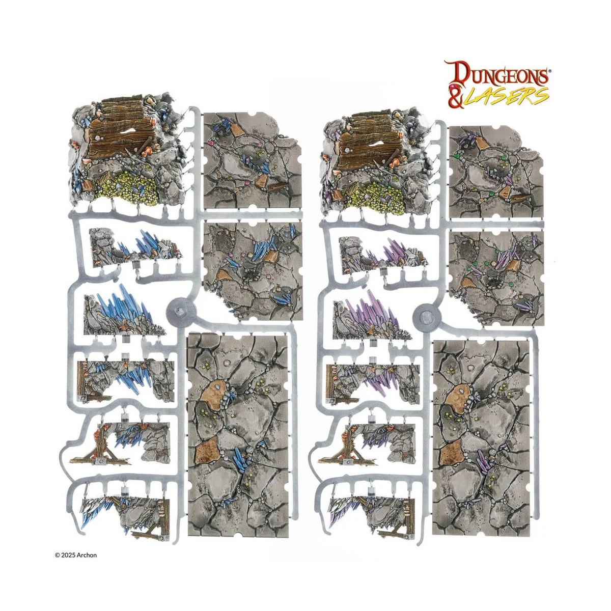 DUNGEONS & LASERS Deep Mines Pre-painted - Archon Studio DNL0113