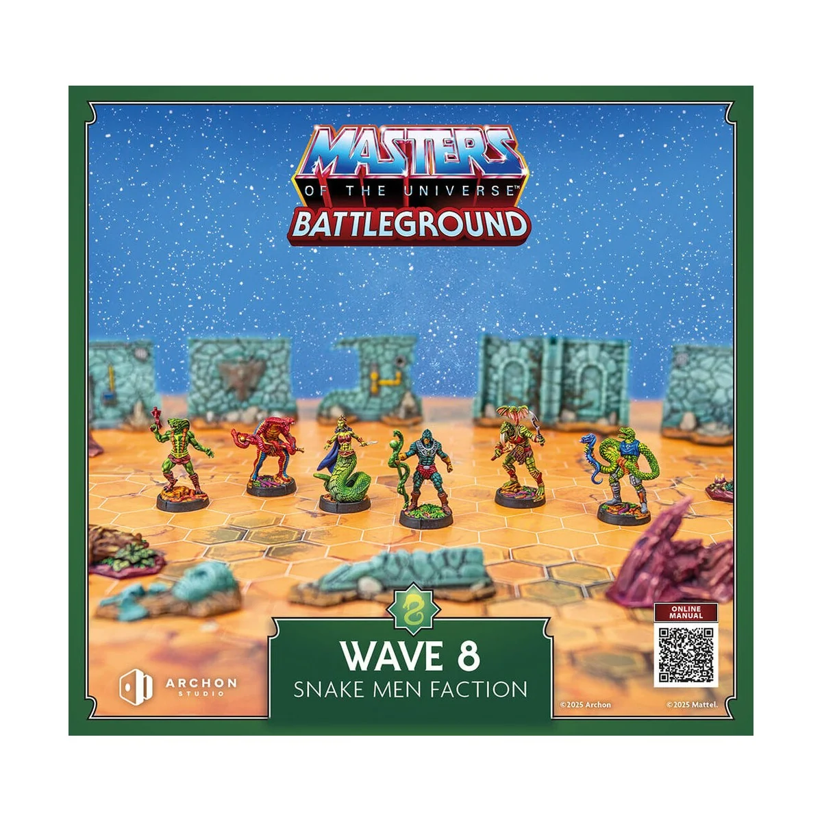 MOTU: BATTLEGROUND Wave 8 - Snake Men Faction (IT) - Archon Studio ...