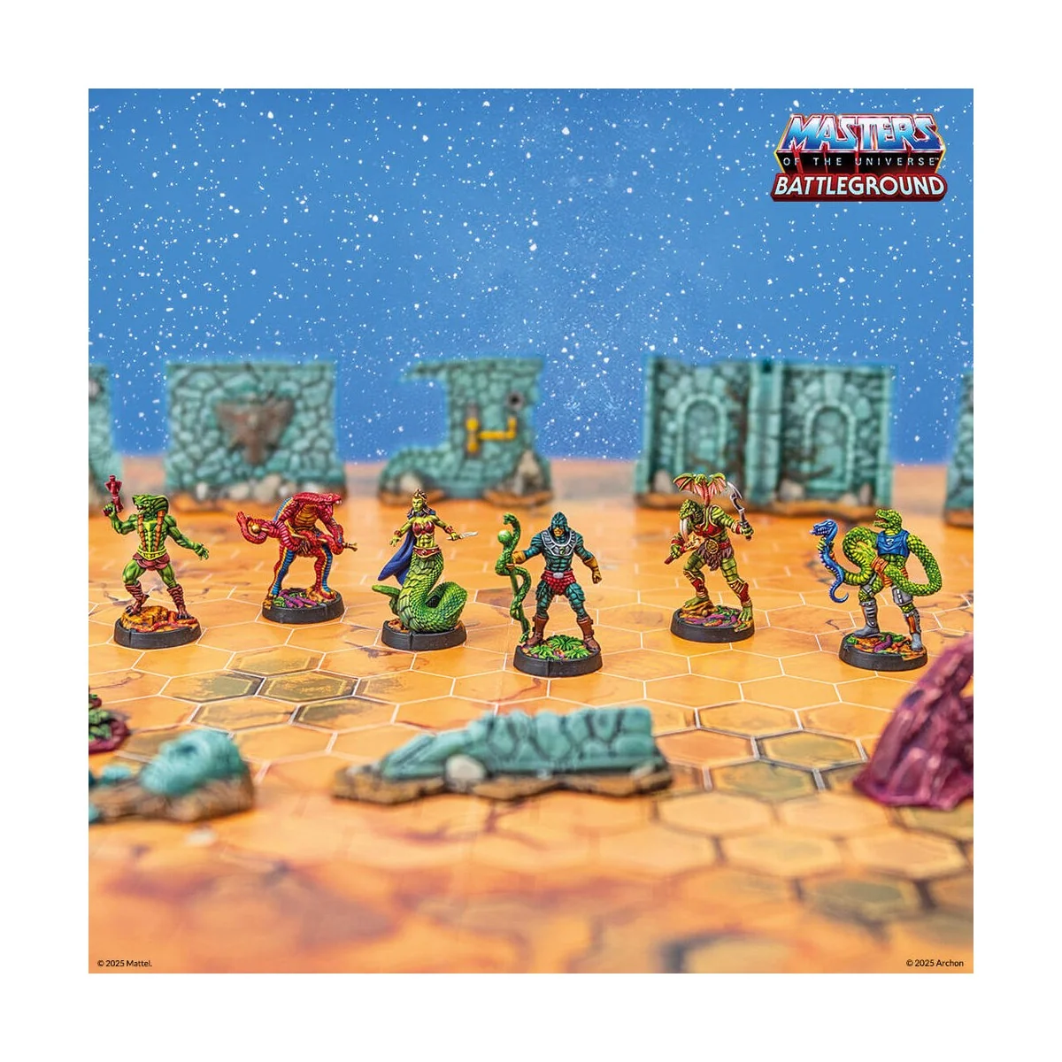MOTU: BATTLEGROUND Wave 8 - Snake Men Faction (FR) - Archon Studio ...