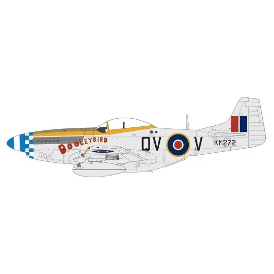 North American Mustang Mk.IV/P-51K Mustang, 1/48 - Airfix A05137