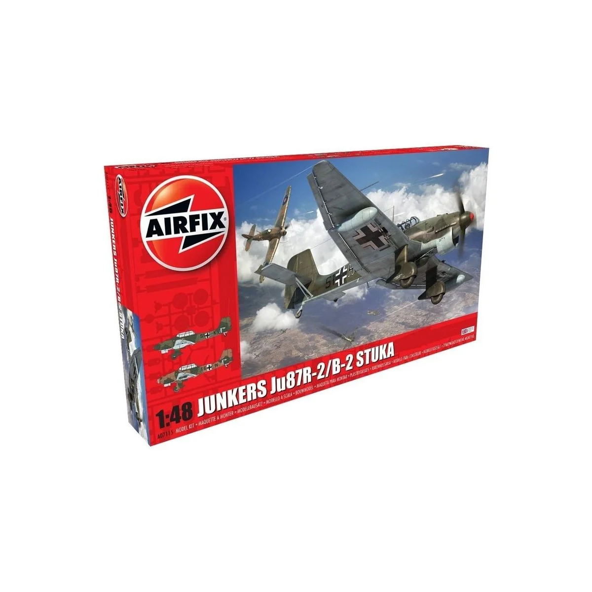 Junkers JU87B-2/R-2, 1/48 - Airfix A07115