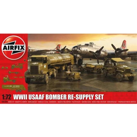 USAAF 8TH Airforce Bomber Resupply Set, 1/72 - Airfix A06304