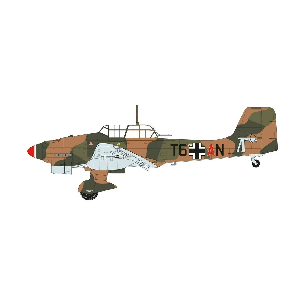 Junkers JU87B-2/R-2, 1/48 - Airfix A07115