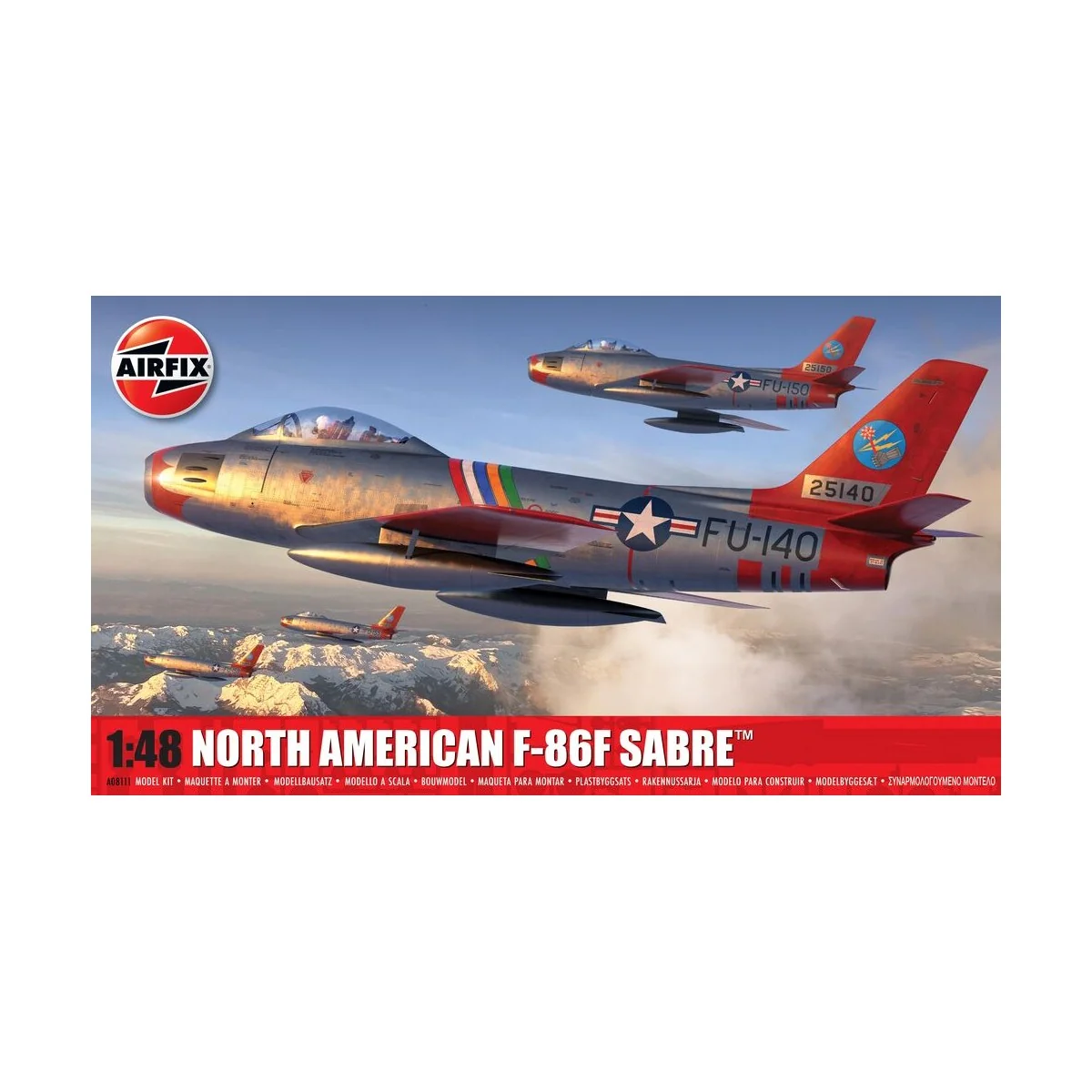 North American F-86F Sabre, 1/48 - Airfix A08111