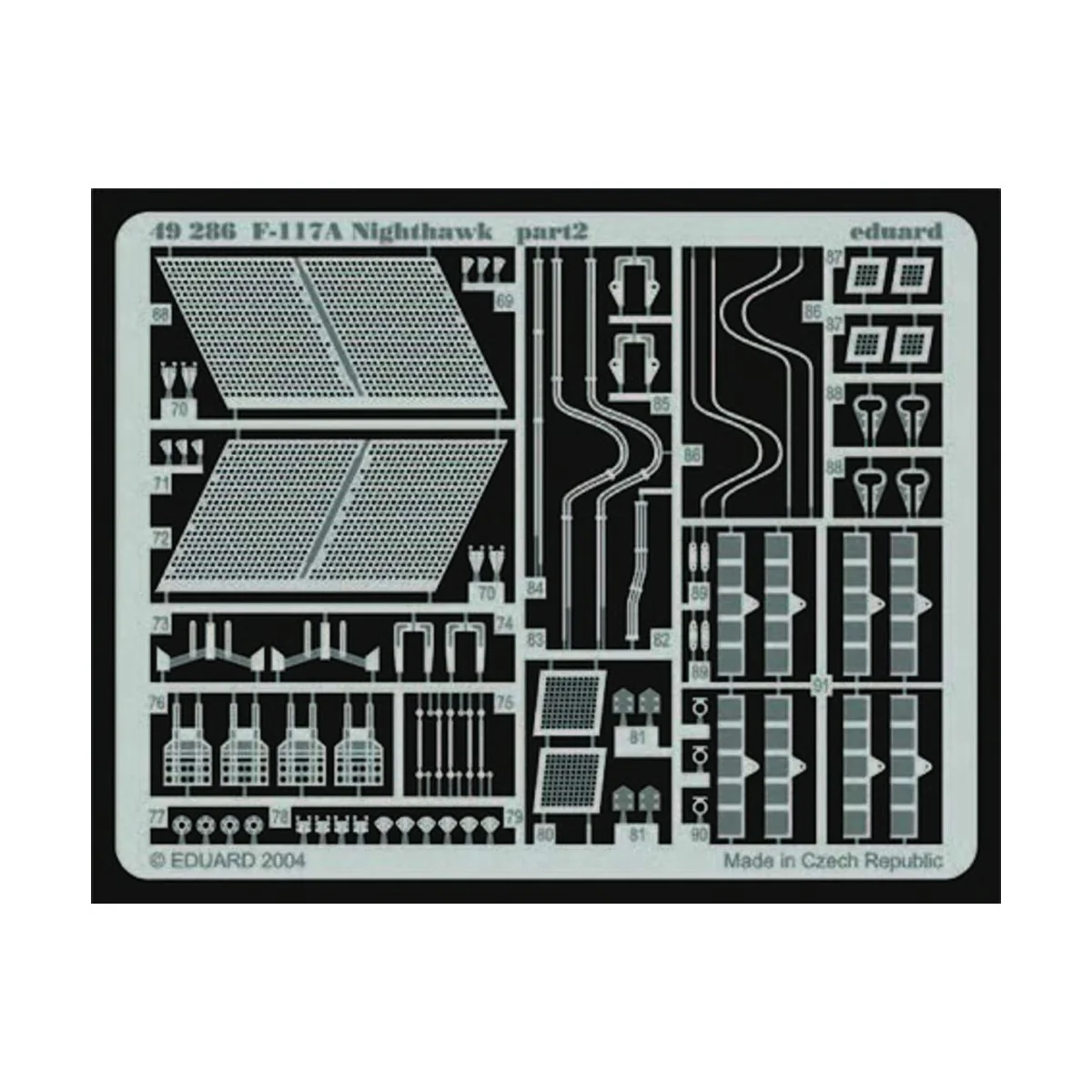F-117A Nighthawk für Tamiya Bausatz, 1/48 - Eduard Accessories 49286