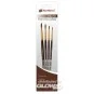 Palpo Pinsel-Set (Größen 000, 0, 2 & 4) - Humbrol AG4250