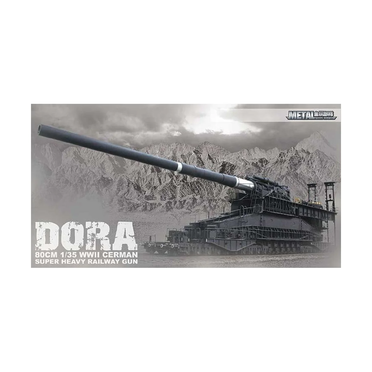 Dora Railway Gun Limited Edition!, 1/35 - Glow2B Modellbau 8109999