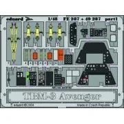 TBM-3 Avenger für Accurate Bausatz - Eduard Accessories 49287