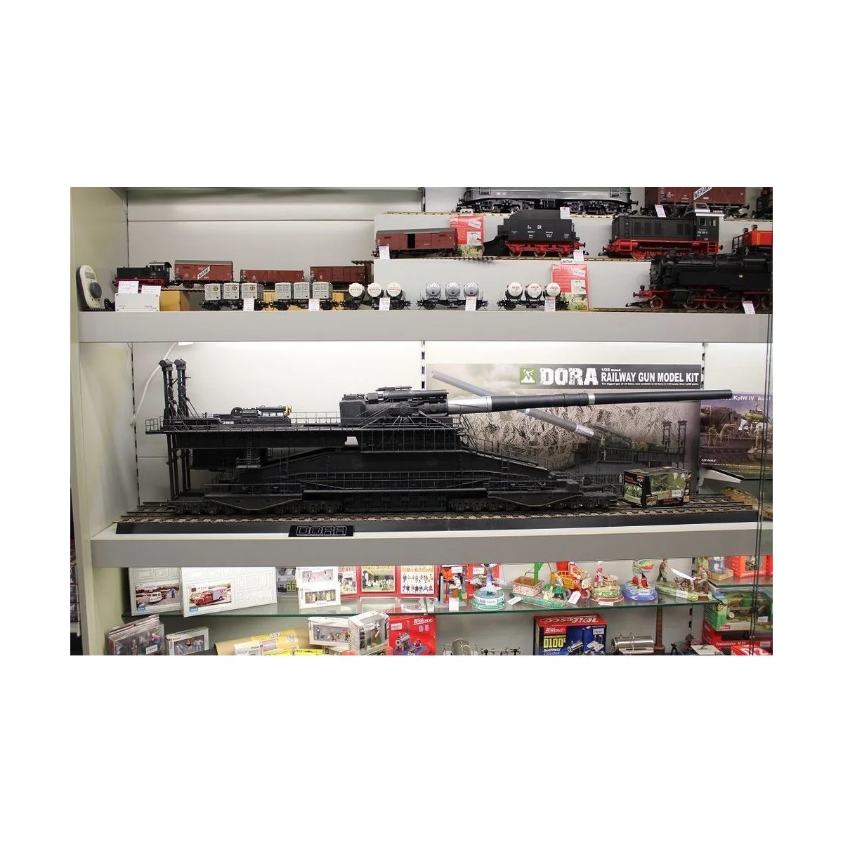 Dora Railway Gun Limited Edition!, 1/35 - Glow2B Modellbau 8109999