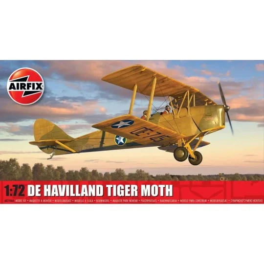 de Havilland Tiger Moth, 1/72 - Airfix A02106A