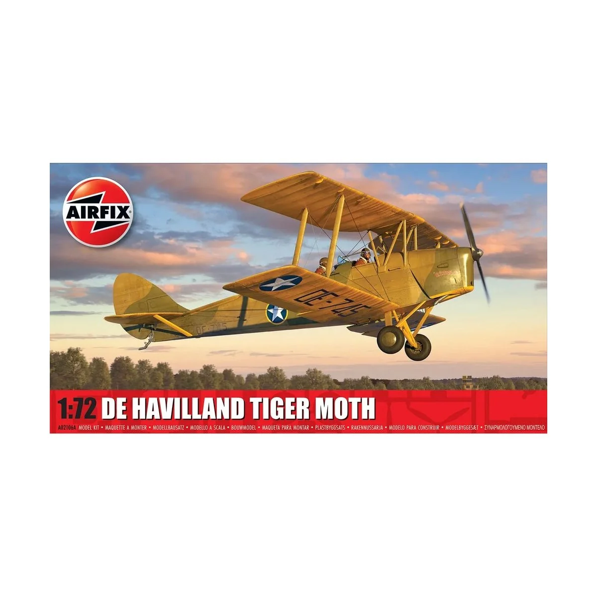 de Havilland Tiger Moth, 1/72 - Airfix A02106A