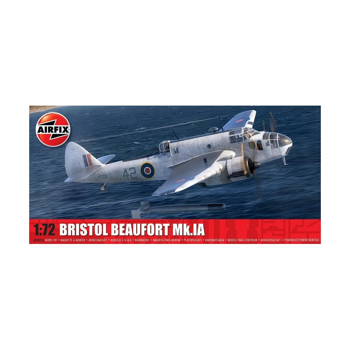 Bristol Beaufort Mk.IA, 1/72 - Airfix A04021A