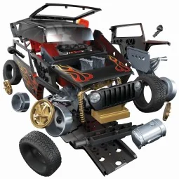 QUICKBUILD Jeep 'Quicksand' Concept - Airfix J6038 2