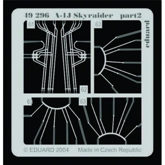 A-1J Skyraider für Tamiya Bausatz - Eduard Accessories 49296