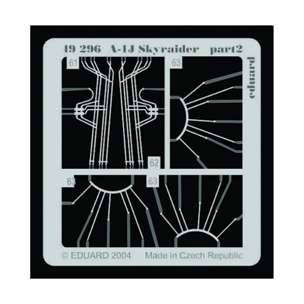 A-1J Skyraider für Tamiya Bausatz - Eduard Accessories 49296