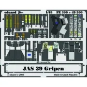 JAS-39 Gripen für Italeri Bausatz - Eduard Accessories 49300