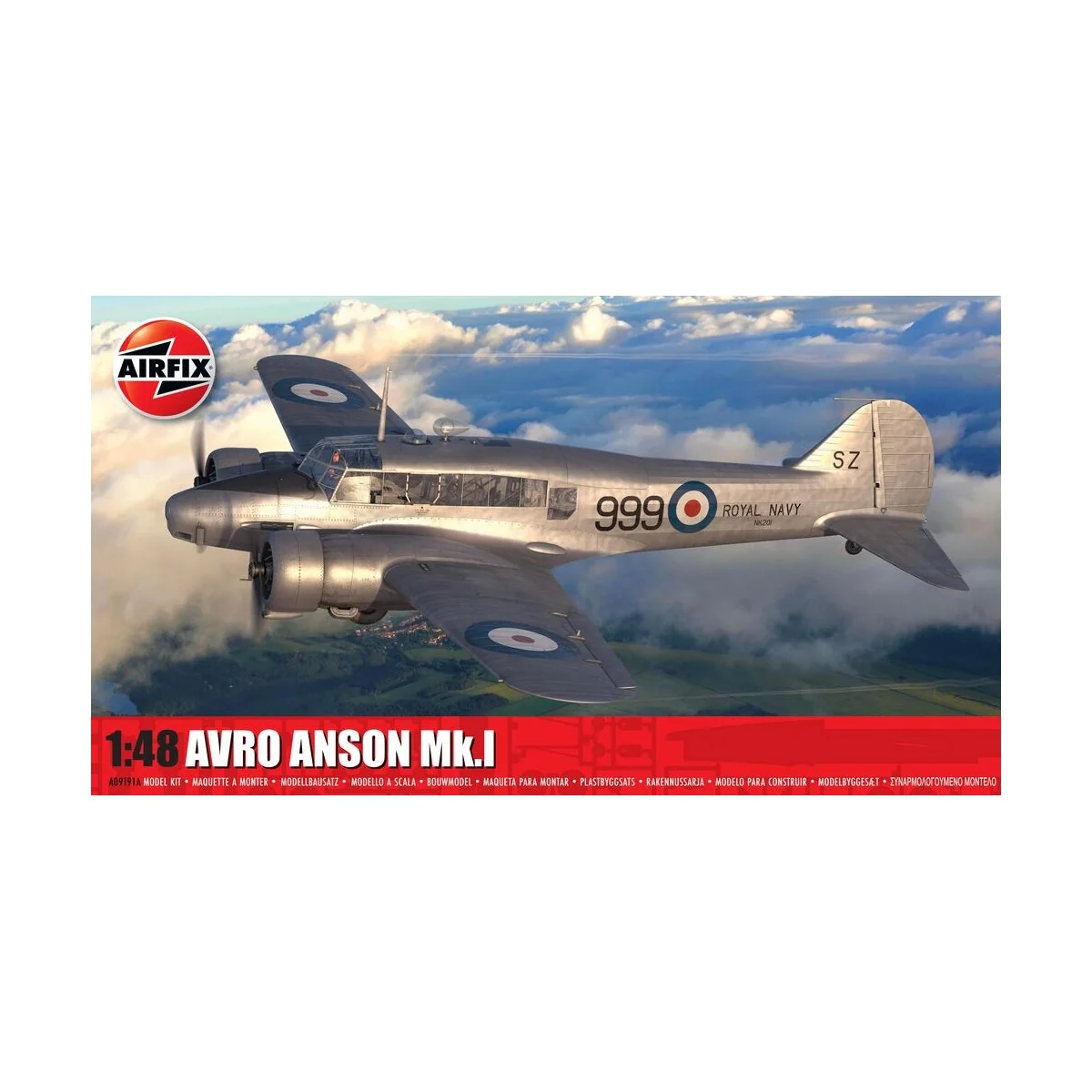 Avro Anson Mk.I, 1/48 - Airfix A09191A