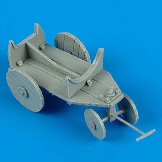 German WWII support cart for external fuel tank, 1/48 - Quickboost ...