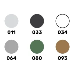 Acrylic Colour Set ”Military” Aircraft 6 x 12 ml + Brush - Heller 9402 2